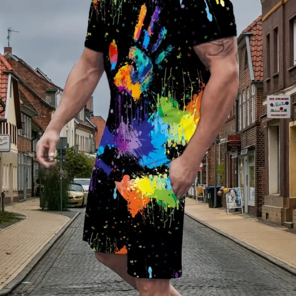 Men graffiti short - Picture 4 of 5